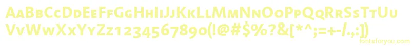 LinotypeAromaBoldSc Font – Yellow Fonts