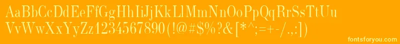 Más sobre la fuente NewStandardOldNarrow fuente NewStandardOldNarrow – Fuentes Amarillas Sobre Fondo Naranja