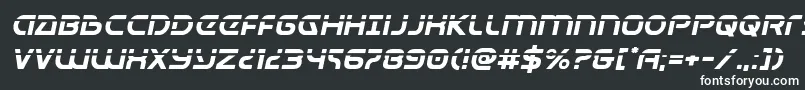 Шрифт Universaljacklaserital – белые шрифты