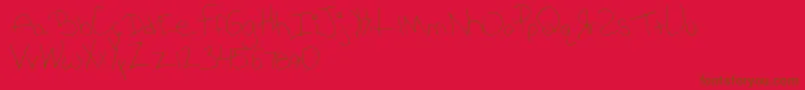 Подробнее о шрифте MtfRhesa Шрифт MtfRhesa – коричневые шрифты на красном фоне