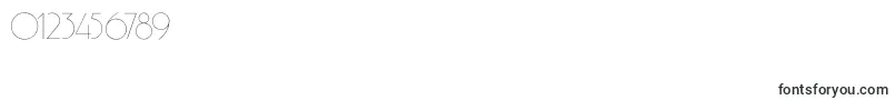 Derer-Schriftart – Schriften für Zahlen und Nummern