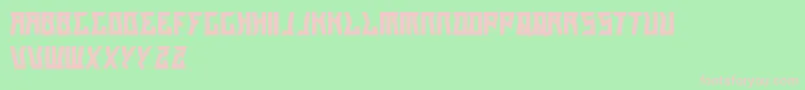 GilangCintaSabrina Font – Pink Fonts on Green Background