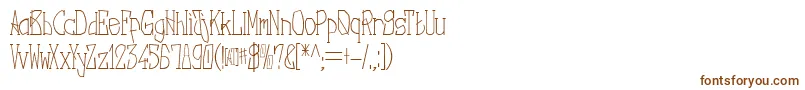 NebulaRegular Font – Brown Fonts