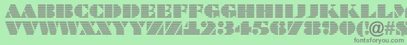 More about BraggatitulmarRegular Font BraggatitulmarRegular Font – Gray Fonts on Green Background