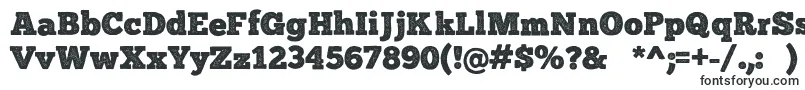 Czcionka ChunkFivePrint – czcionki małych liter