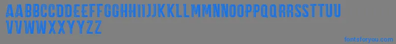 CarpeDiemMarkDemo Font – Blue Fonts on Gray Background