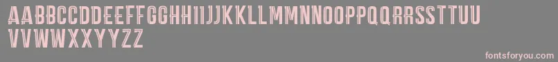 CarpeDiemMarkDemo Font – Pink Fonts on Gray Background