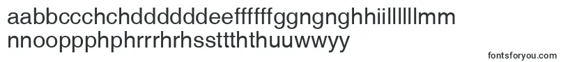 Helvetica-fontti – walesilaiset fontit