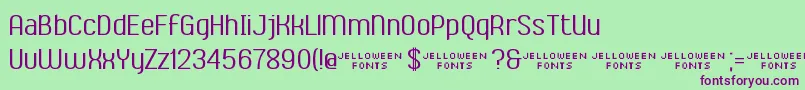 AmbrosiaDemo Font – Purple Fonts on Green Background