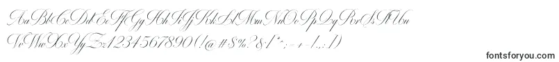 Шрифт MiltonOneBold – шрифты с вензелями (монограмма)