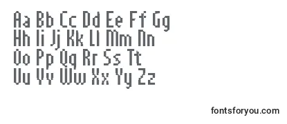 Review of the PfTempestaSevenCompressed Font