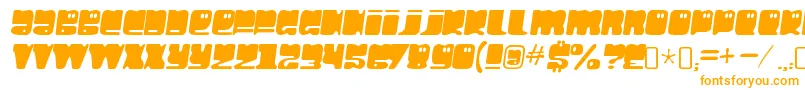 Шрифт HellolarryRegular – оранжевые шрифты