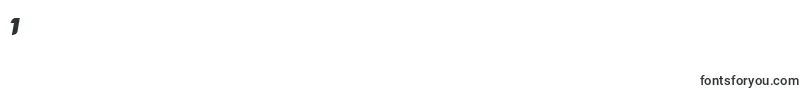 フォントDalibo – フォント数字1