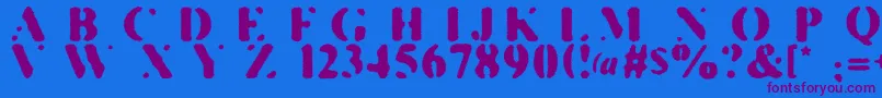 Más sobre la fuente KillTheHippies fuente KillTheHippies – Fuentes Moradas Sobre Fondo Azul
