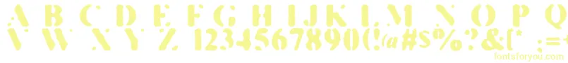 KillTheHippies Font – Yellow Fonts