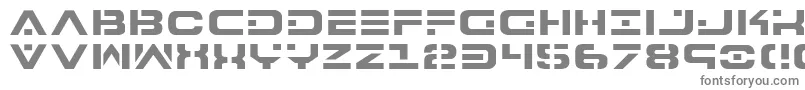 Шрифт 7th – серые шрифты на белом фоне