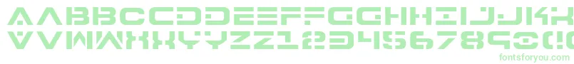 フォント7th – 緑のフォント