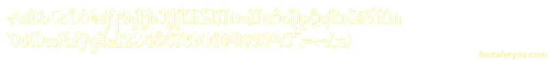 Quillswordout Font – Yellow Fonts