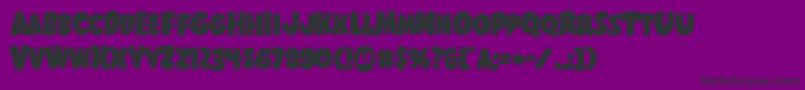 Shablagoo Font – Black Fonts on Purple Background