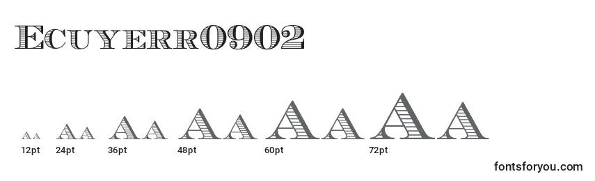 Размеры шрифта Ecuyerr0902 (111208)