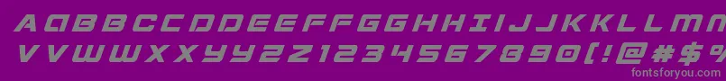 fuente Stardustertitleital – Fuentes Grises Sobre Fondo Morado