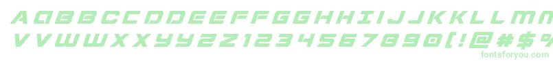 Stardustertitleital-Schriftart – Grüne Schriften