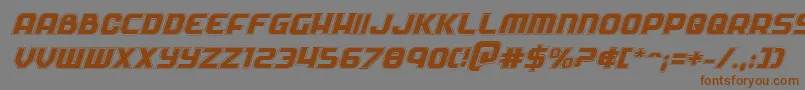 Lisätietoja Soldieracadital-fontista Soldieracadital-fontti – ruskeat fontit harmaalla taustalla