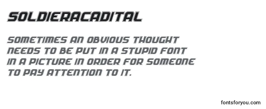 Soldieracadital Font