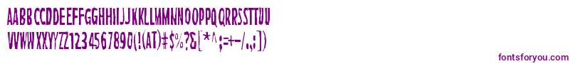 Crab Font – Purple Fonts