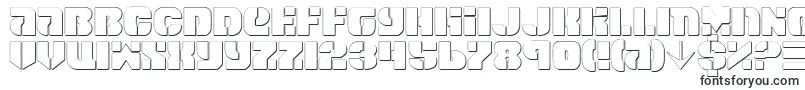 Шрифт SpaceCruiserShadow – шрифты для титров