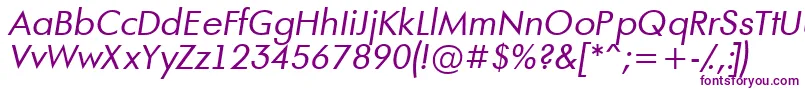 AFuturaortoItalic Font – Purple Fonts
