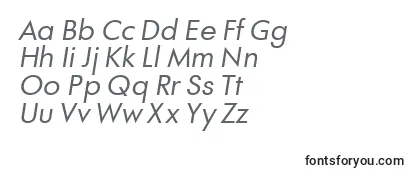 AFuturaortoItalic-fontti
