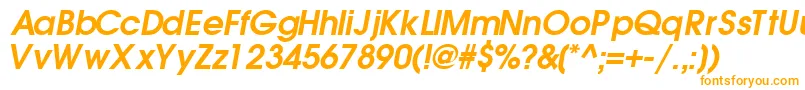 TrendexsskBoldItalic Font – Orange Fonts