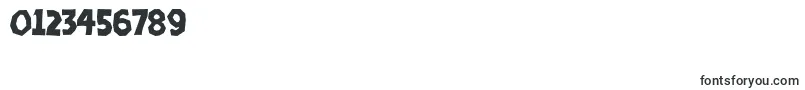 Thethreestoogesfont Font – Fonts for Numbers and Digits