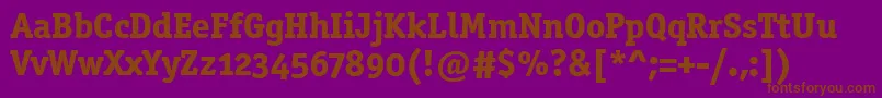 OfficinasermdositcttРџРѕР»СѓР¶РёСЂРЅС‹Р№ Font – Brown Fonts on Purple Background