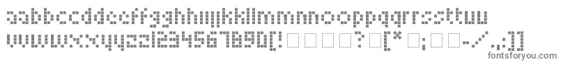 LookskyFont Font – Gray Fonts on White Background