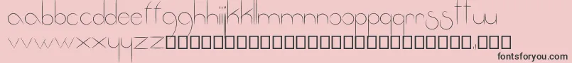 Weitere Informationen zur Fantastica-Schriftart Fantastica-Schriftart – Schwarze Schriften auf rosa Hintergrund