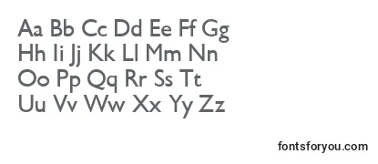 Review of the GilliondbNormal Font