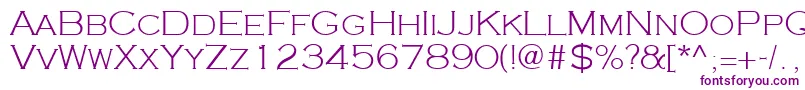 Шрифт Cooperplanck2Lightsh – фиолетовые шрифты