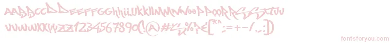 Mostwasted Font – Pink Fonts on White Background