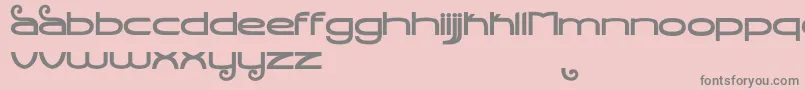 StealthMagnumBold Font – Gray Fonts on Pink Background