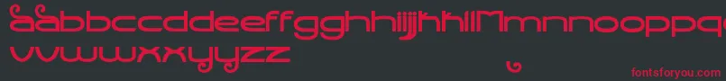 StealthMagnumBold Font – Red Fonts on Black Background