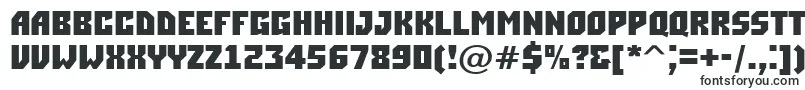 ASimplerBold-fontti – Katalogi