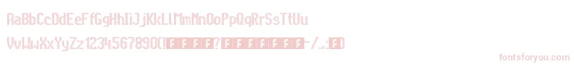 CitaroVoorDubbeleHoogteBreed Font – Pink Fonts on White Background