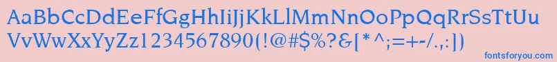 fuente ItcNovareseLtMedium – Fuentes Azules Sobre Fondo Rosa