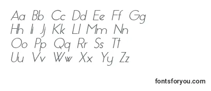 EssenceSansItalic Font