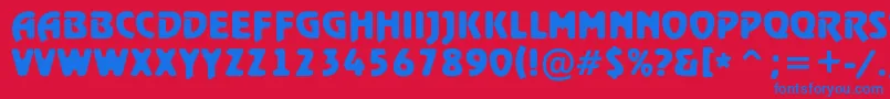 More about RewindertitulrghBold Font RewindertitulrghBold Font – Blue Fonts on Red Background