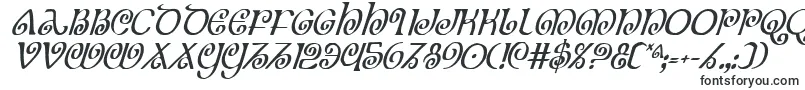 TheShireCondensedItalic-fontti – Kiehtovat fontit
