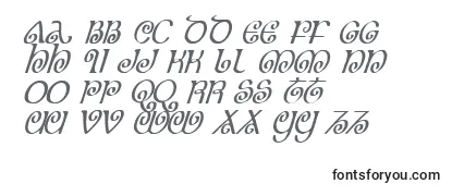 TheShireCondensedItalic Font