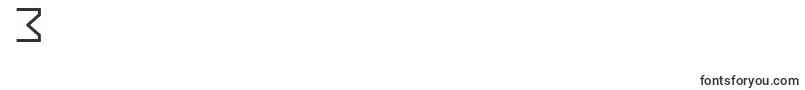 KnarfartfontBold Font – Fonts for Digit 3